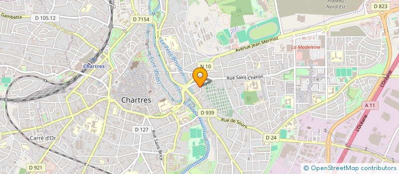 localisation de l'entreprise MADAME HELENE VENARA à CHARTRES