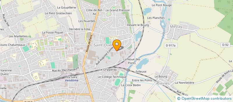 localisation de l'entreprise MADAME HELENE VENEROSO à SAINT-OUEN