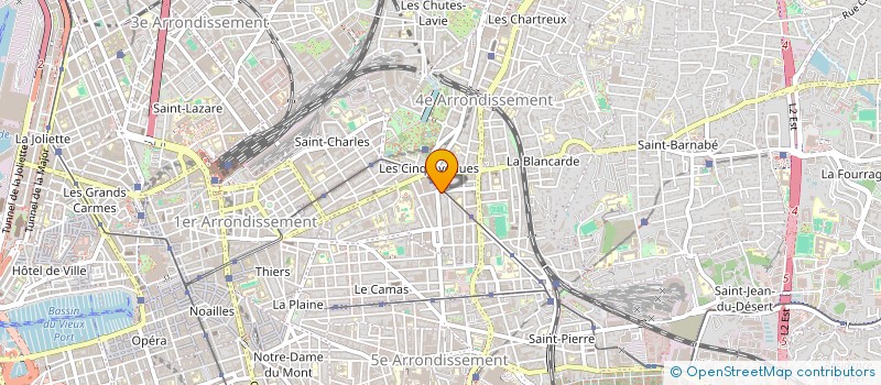 localisation de l'entreprise MADAME HELENE VEYRON à MARSEILLE