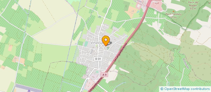 localisation de l'entreprise MADAME HELENE VIEGAS  VINASSAN