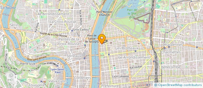 localisation de l'entreprise MADAME HELENE VILMINOT  LYON