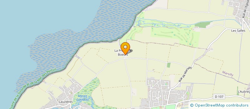 localisation de l'entreprise MADAME HELENE VINCENT  NIEUL-SUR-MER