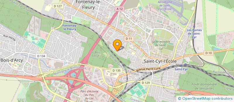 localisation de l'entreprise MADAME HELENE VINCENT à SAINT-CYR-L'ECOLE