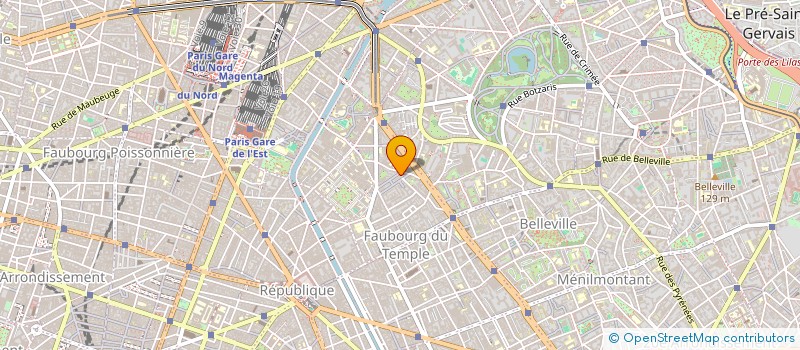 localisation de l'entreprise MADAME HELENE VITALI  PARIS