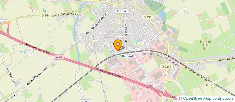 localisation de l'entreprise MADAME HELENE VLAEMINCK à BAILLEUL