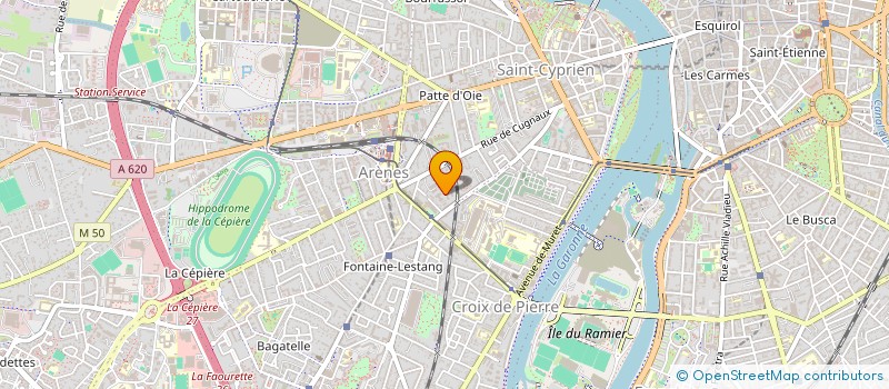 localisation de l'entreprise MADAME HELENE VOIZEUX à TOULOUSE
