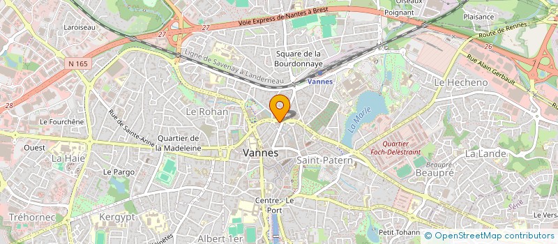 localisation de l'entreprise MADAME HELENE VUILLAUME à VANNES