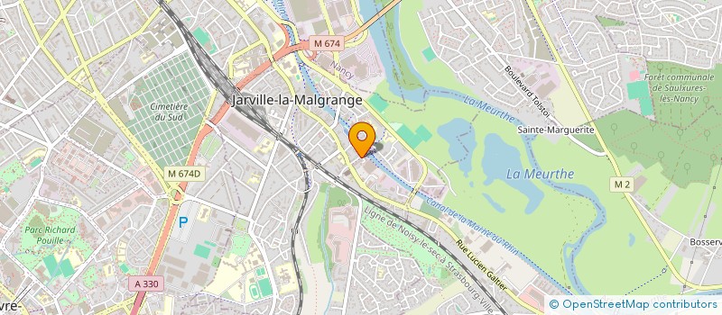 localisation de l'entreprise MADAME HELENE VUKOMANOVIC  JARVILLE-LA-MALGRANGE