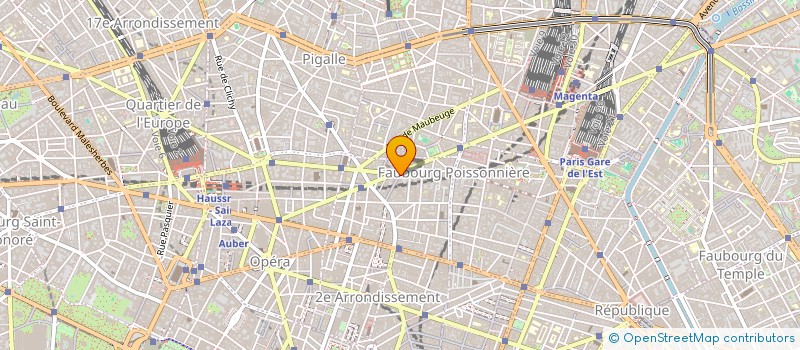 localisation de l'entreprise MADAME HELENE WANG à PARIS