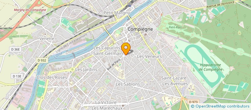 localisation de l'entreprise MADAME HELENE WAVASSEUR  COMPIEGNE