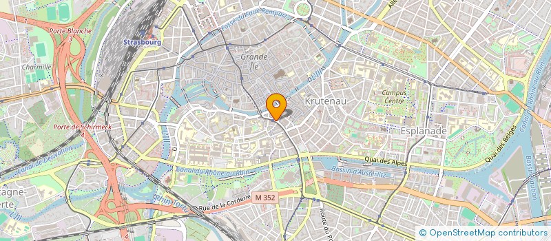 localisation de l'entreprise MADAME HELENE WENDLING  STRASBOURG