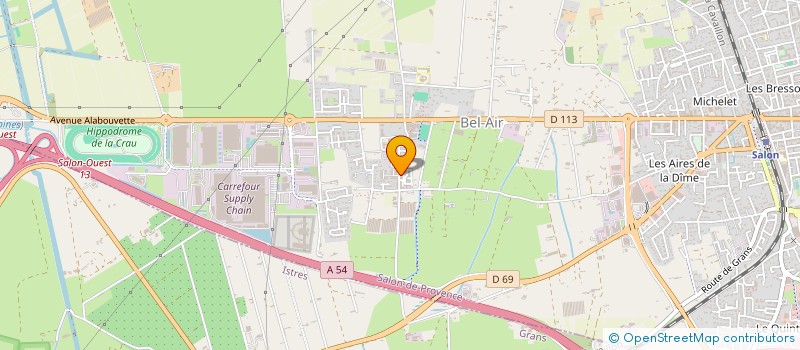 localisation de l'entreprise MADAME HELENE ZAVO  SALON-DE-PROVENCE