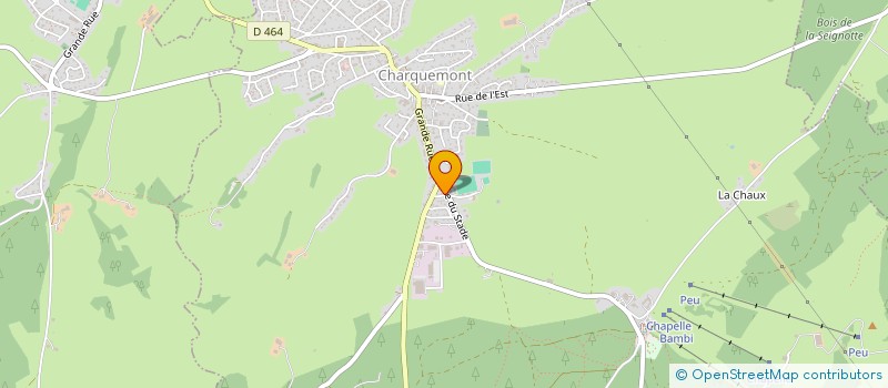 localisation de l'entreprise MADAME HELGA-MARINA FERREIRA MENDES  CHARQUEMONT