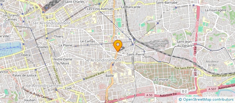 localisation de l'entreprise MADAME HELGA RAZAFINDRAKOTO à MARSEILLE
