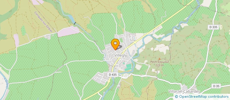 localisation de l'entreprise MADAME HELGA SPITAELS  VILLEGLY