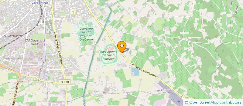 localisation de l'entreprise MADAME HELIANE BERTRAND  CARPENTRAS