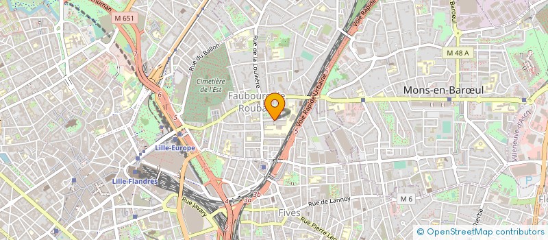 localisation de l'entreprise MADAME HELINA HADDOUCHE à LILLE
