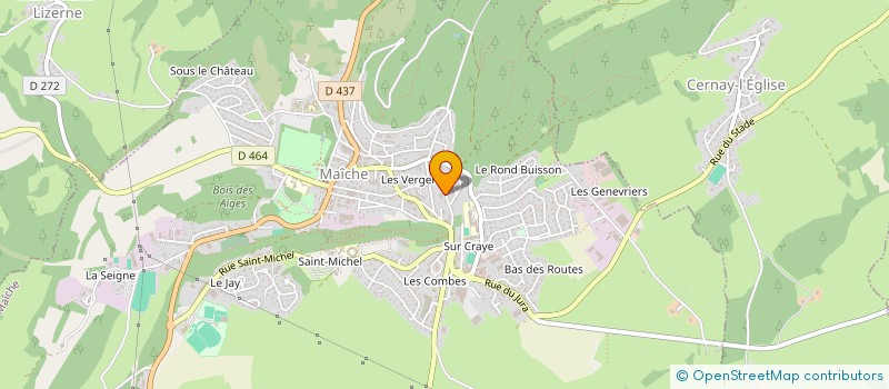 localisation de l'entreprise MADAME HELINA LAMIREY  MAICHE