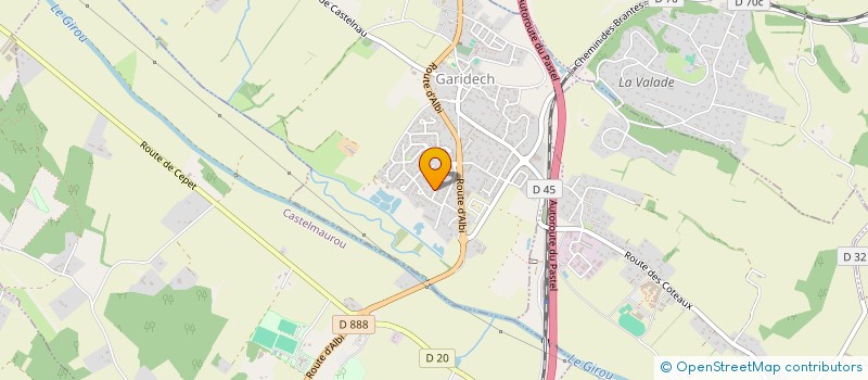 localisation de l'entreprise MADAME HELINE LEDIEU  GARIDECH