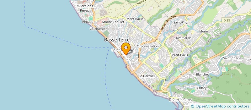 localisation de l'entreprise MADAME HELISOA RANAIVO-HARISOA à BASSE-TERRE