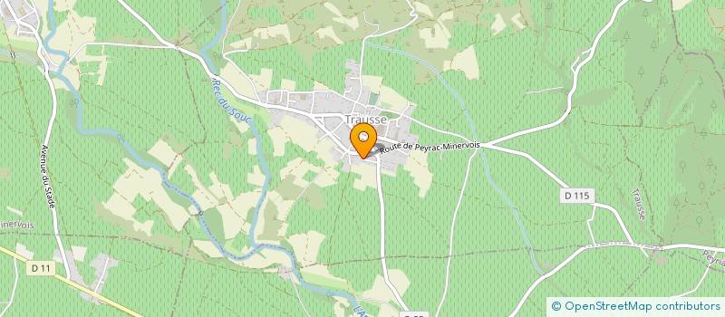 localisation de l'entreprise MADAME HELLA DE MAAT  VILLENEUVE MINERVOIS