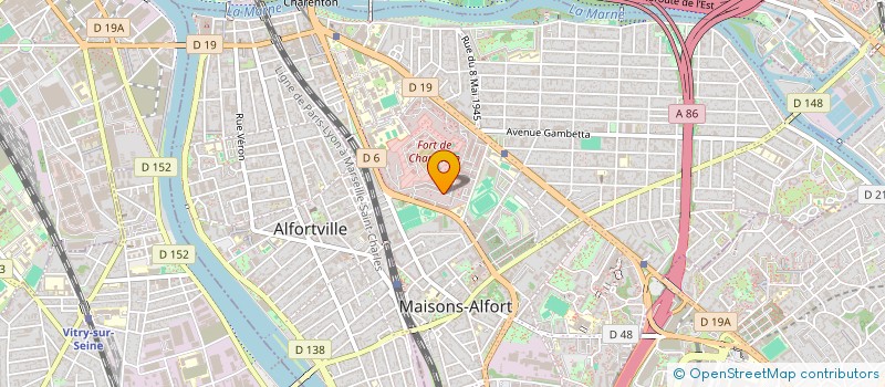 localisation de l'entreprise MADAME HELLA TRIKI à MAISONS-ALFORT