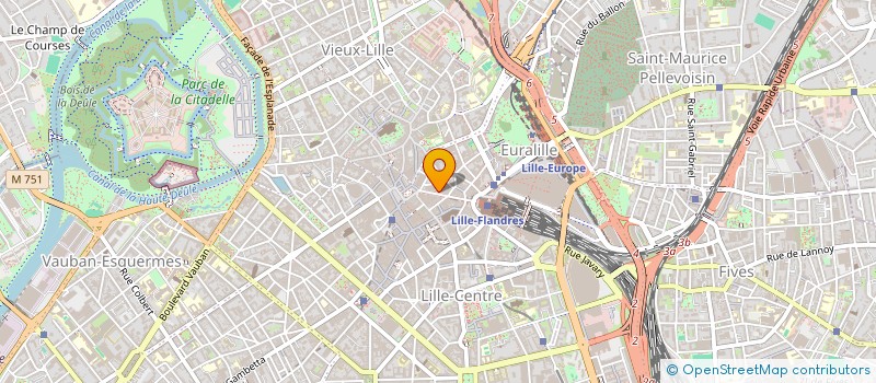 localisation de l'entreprise MADAME HELLINE ERIPRET  LILLE