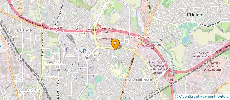 localisation de l'entreprise MADAME HELMA GOUELE  TOULOUSE