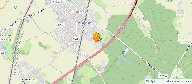 localisation de l'entreprise MADAME HELO SE THIBAUT  PHALEMPIN