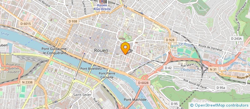 localisation de l'entreprise MADAME HELOISE BAER à ROUEN