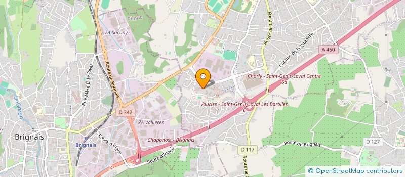 localisation de l'entreprise MADAME HELOISE BELEDUMA-SENEMONA à SAINT-GENIS-LAVAL