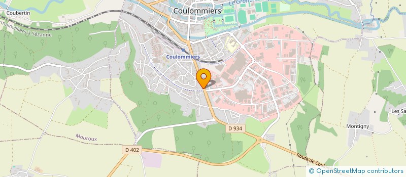 localisation de l'entreprise MADAME HELOISE BEN ALI à COULOMMIERS