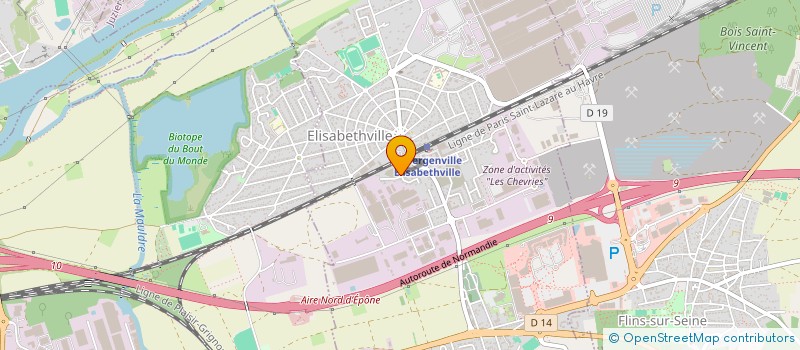 localisation de l'entreprise MADAME HELOISE BESSON  EPONE