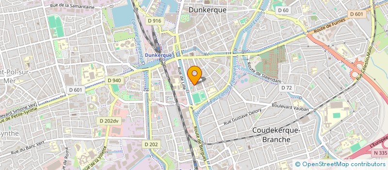 localisation de l'entreprise MADAME HELOISE BILLY à DUNKERQUE