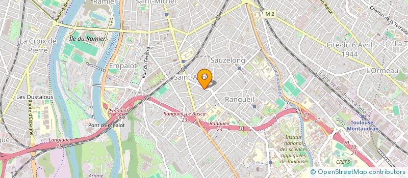 localisation de l'entreprise MADAME HELOISE BOMAHOU à TOULOUSE