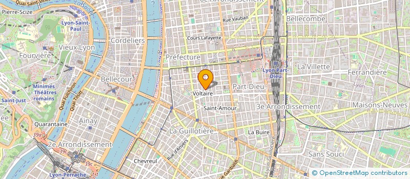 localisation de l'entreprise MADAME HELOISE BOS  LYON