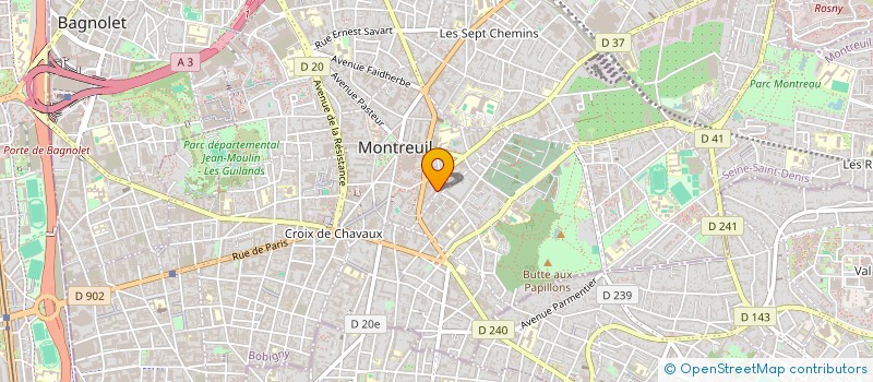 localisation de l'entreprise MADAME HELOISE BULKOWSKI à MONTREUIL