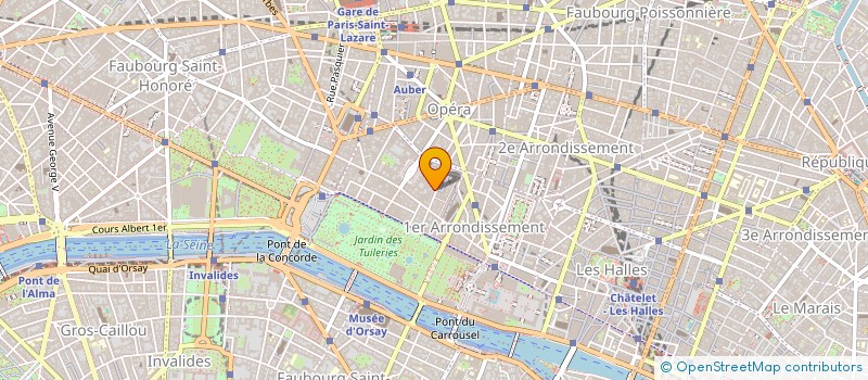 localisation de l'entreprise MADAME HELOISE CAUVET à PARIS