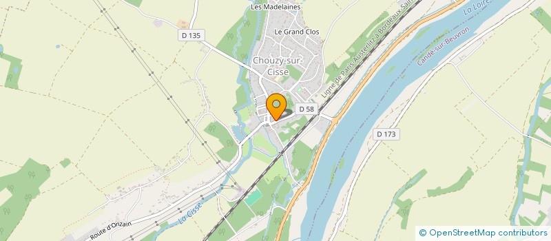 localisation de l'entreprise MADAME HELOISE COLAS  VALLOIRE-SUR-CISSE