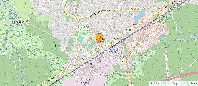 localisation de l'entreprise MADAME HELOISE COLTEE  LE BARP