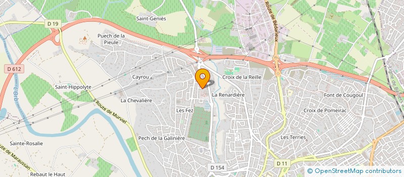 localisation de l'entreprise MADAME HELOISE CONSTANS  BEZIERS