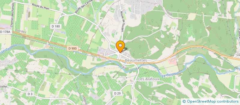 localisation de l'entreprise MADAME HELOISE DAOUI  BEAUMETTES