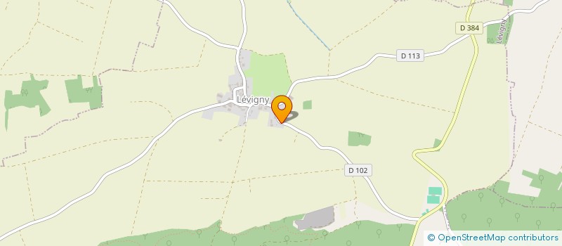 localisation de l'entreprise MADAME HELOISE DAVELUY  LEVIGNY