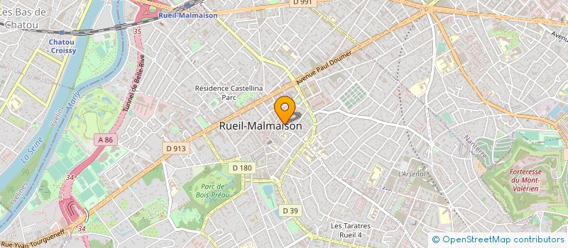 localisation de l'entreprise MADAME HELOISE DEBEUSSCHER à RUEIL-MALMAISON