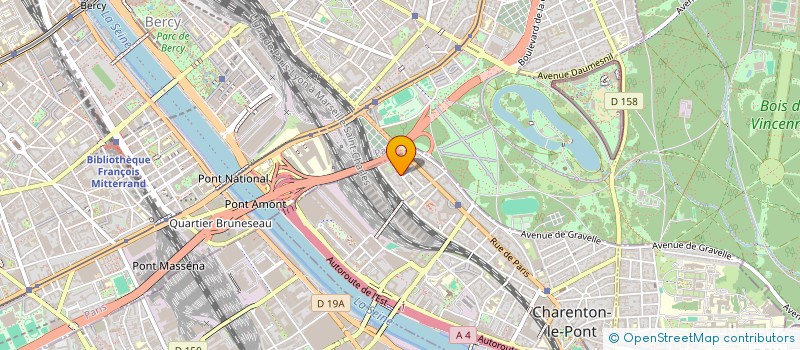 localisation de l'entreprise MADAME HELOISE DELBACH  CHARENTON-LE-PONT