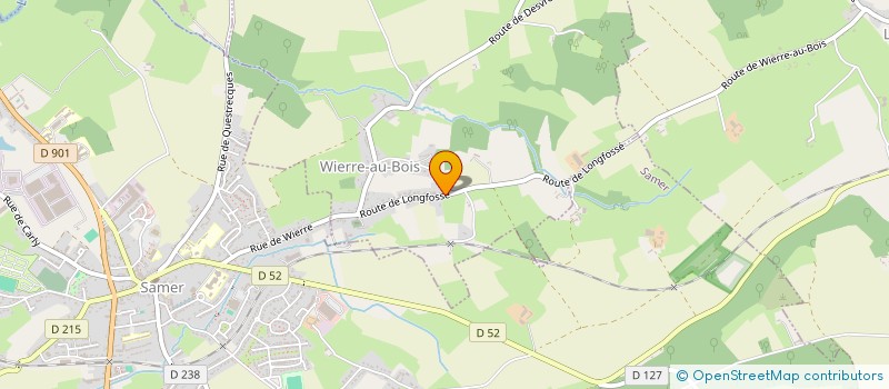 localisation de l'entreprise MADAME HELOISE DUCROCQ  WIERRE-AU-BOIS