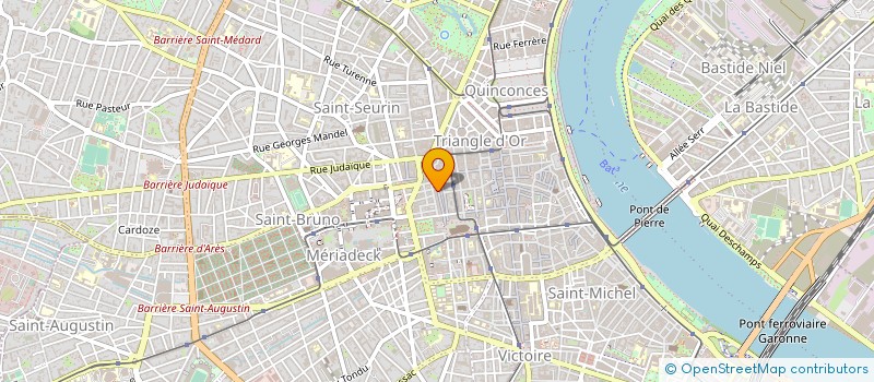 localisation de l'entreprise MADAME HELOISE DUGAIN à BORDEAUX