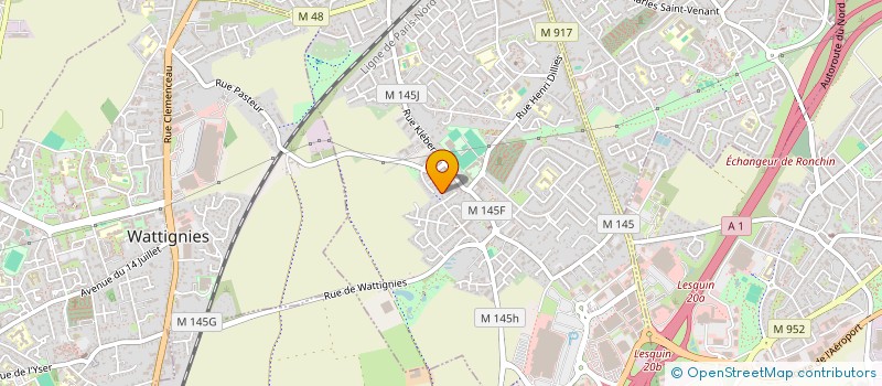 localisation de l'entreprise MADAME HELOISE DURAND  FACHES-THUMESNIL