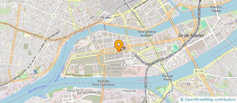 localisation de l'entreprise MADAME HELOISE EVAIN à NANTES