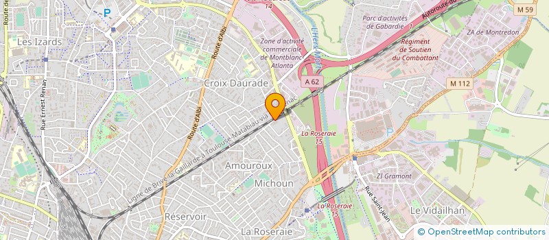 localisation de l'entreprise MADAME HELOISE FERRAND  TOULOUSE